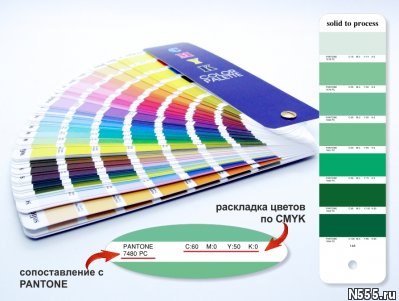 Цветовой Веер CMYK-to-PC (PANTONE Color Bridge) - картинка 2