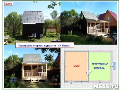 Пристроим террасу фото