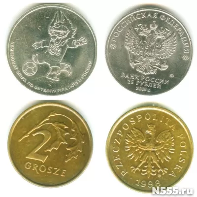Монета СССР монета 1991года Монета Fifa фото 2