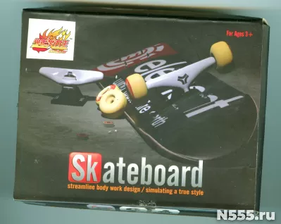 Мини скейт Skateboard finger sport скейт Pro Flash boy фото 7