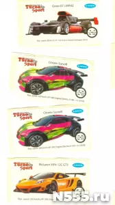 Наклейка Turbo sport raching фото 6