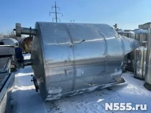 Емкость нержавеющая, объем — 6,3 куб.м., ТМВ-6,3, с рубашкой