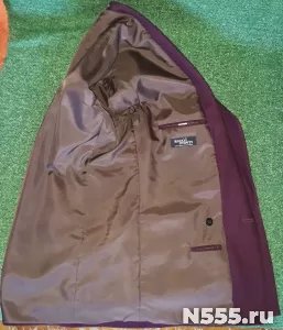 Малиновый пиджак из 90 х. Продажа фото 2