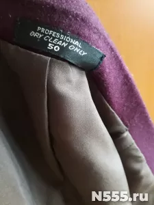 Малиновый пиджак из 90 х. Продажа фото 4