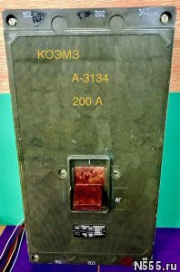 Выключатель автоматический А-3134 200А
