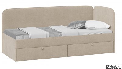Кровать «Молли» с мягкой обивкой тип 1 фото