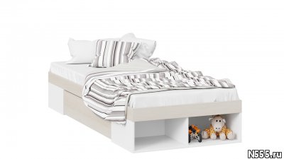 Кровать с ящиком «Сканди» - СМ-386.12.001 фото