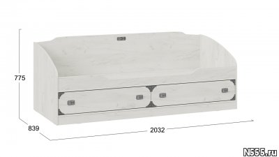 Кровать с ящиками «Калипсо» - ТД-389.12.01 фото 1