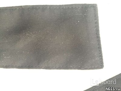 Пояс лента ткань черная аксессуар на волосы голову фото 2