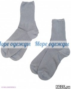Носки женские без резинки серого цвета Брестские 14С1202 фото 1