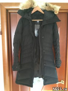 Куртка пуховик новый canada goose 46 м женская парка черная