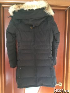 Куртка пуховик новый canada goose 46 м женская парка черная фото 1