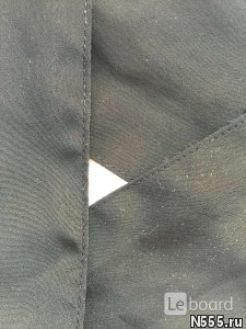 Пояс лента ткань черный кисти золото аксессуар рем фото 3