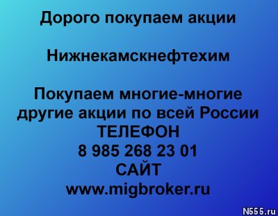 Покупаем акции Нижнекамскнефтехим