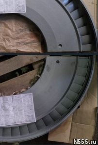 Диафрагма 15-й ступени чертеж А-3153855 турбина ПТ-60-90 фото
