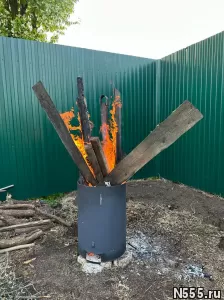 Печь для сжигания мусора зсо160-250 будь спокоен фото 1