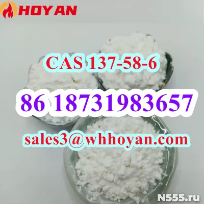 CAS 137-58-6 Lidocaine white powder High Purity фото 1