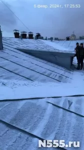 Чистка крыш от снега и наледи