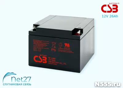 Аккумуляторная батарея для ИБП CSB 12V 26Ah фото