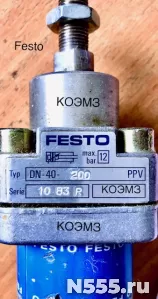 Пневмоцилиндр Festo dn-40-200-ppv, dc-50-500 фото 1