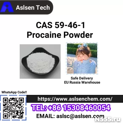 Procaine Powder CAS 59-46-1 Local Anesthesia with Stock APIs